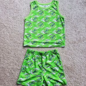 Universal Studios Jurassic Park Toddler Boys Pajamas Set